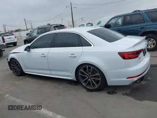 2018 Audi S4 Premium Plus with VIN WAUB4AF4XJA044884, listed as a IAAI auction lot 42164365 with 1 mi miles. Bid and sale history available at carsss.com. Image 14.