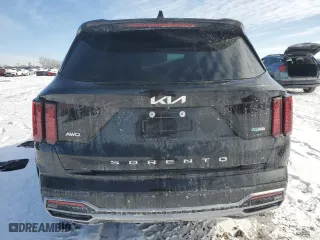 2022 Kia Sorento Hybrid EX with VIN KNDRHDLG3N5117372, listed as a Copart auction lot 45593285 with 39,438 mi miles and Salvage Title. Bid and sale history available at carsss.com. Image 6.