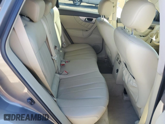 2015 Infiniti QX70 with VIN JN8CS1MU8FM380334, listed as a Copart auction lot 42929405 with 92,090 mi miles and Salvage title. Bid and sale history available at DreamBid. Image 12.