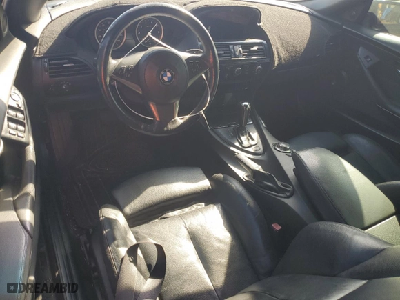 2006 BMW 6 Series 650Ci with VIN WBAEK13426CN77735, listed as a Copart auction lot 43308245 with 87,584 mi miles and Salvage Title. Bid and sale history available at carsss.com. Image 8.