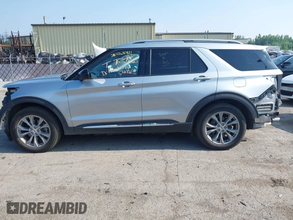 2023 Ford Explorer Limited with VIN 1FMSK8FH8PGB69131, listed as a IAAI auction lot 42687821 with 52,347 mi miles and . Bid and sale history available at DreamBid. Image 14.