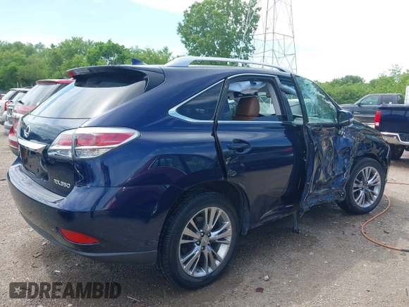 2014 Lexus RX 350 with VIN JTJBK1BAXE2464257, listed as a IAAI auction lot 42300903 with 86,273 mi miles and . Bid and sale history available at DreamBid. Image 4.