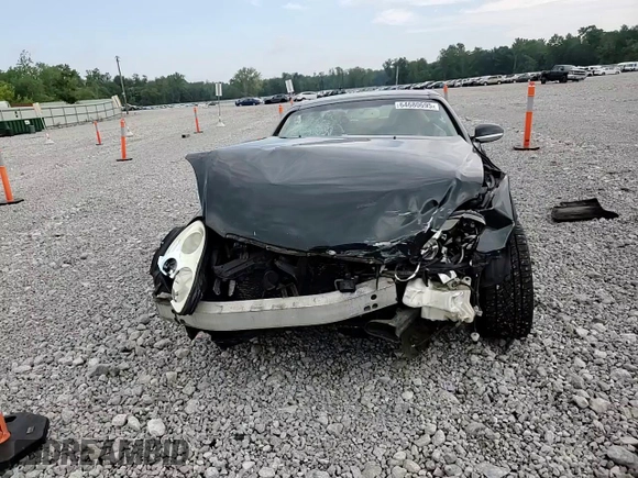 2002 Lexus SC 430 with VIN JTHFN48Y920006524, listed as a Copart auction lot 64680695 with 166,118 mi miles and Salvage title. Bid and sale history available at DreamBid. Image 14.