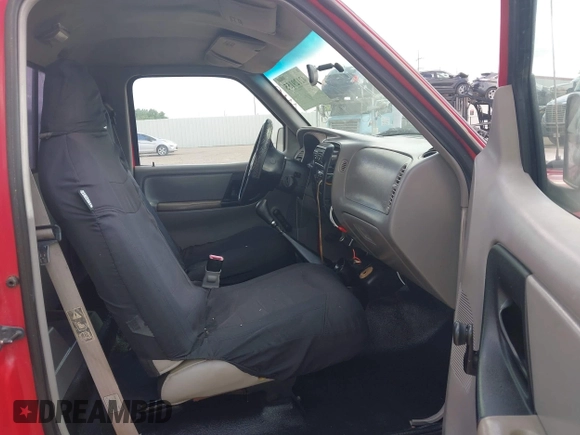 1999 Ford Ranger XL with VIN 1FTYR10V3XPB90632, listed as a IAAI auction lot 42129155 with 316,641 mi miles. Bid and sale history available at carsss.com. Image 8.
