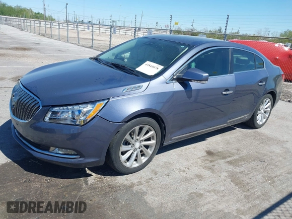2014 Buick LaCrosse Leather with VIN 1G4GB5G37EF204977, listed as a IAAI auction lot 41844078 with 104,773 mi miles. Bid and sale history available at carsss.com. Image 14.