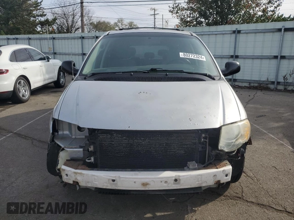 2007 Chrysler Town & Country LWB Touring with VIN 2A4GP54LX7R216573, listed as a Copart auction lot 80272324 with 179,894 mi miles and Salvage Title. Bid and sale history available at carsss.com. Image 5.