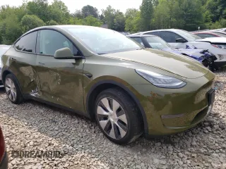 2021 Tesla Model Y Long Range z VIN 5YJYGDEE4MF085975, wystawiony jako Copart lot #58838485 z przebiegiem 72 550 mil mil oraz Szkoda całkowita • Salvage title. Historia ofert i sprzedaży dostępna na DreamBid. Obrazek 4.