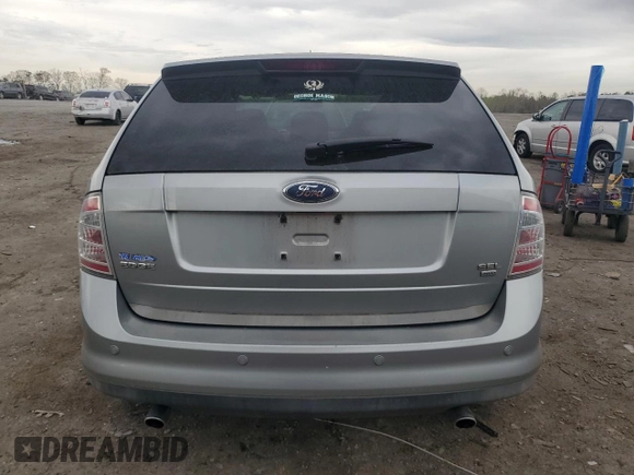 2007 Ford Edge SEL with VIN 2FMDK48C07BA96265, listed as a Copart auction lot 52013325 with 154,626 mi miles and Salvage Title. Bid and sale history available at carsss.com. Image 6.