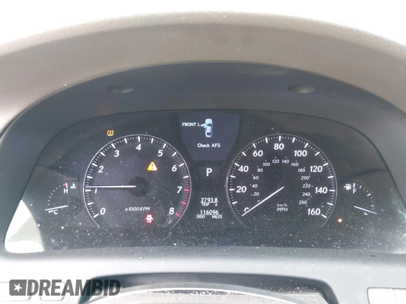 2010 Lexus LS 460 with VIN JTHBL5EF7A5101193, listed as a IAAI auction lot 42091723 with 116,096 mi miles and . Bid and sale history available at DreamBid. Image 7.