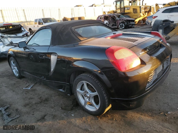 2001 Toyota MR2 Spyder with VIN JTDFR320910040741, listed as a Copart auction lot 84292914 with 139,305 mi miles and Salvage Title. Bid and sale history available at carsss.com. Image 2.