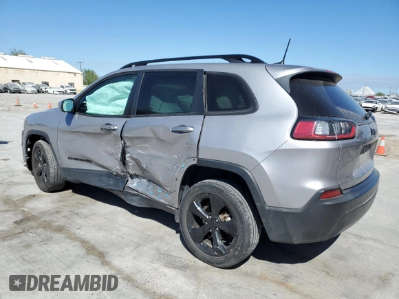 2021 Jeep Cherokee Altitude with VIN 1C4PJLLB8MD237389, listed as a Copart auction lot 48745785 with 62,288 mi miles and Salvage Title. Bid and sale history available at carsss.com. Image 2.