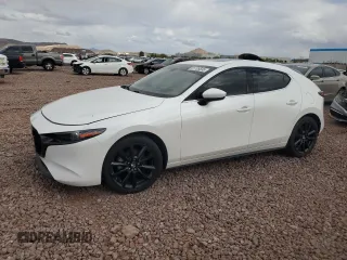 2020 Mazda 3 Premium Package with VIN JM1BPANM5L1174408, listed as a Copart auction lot 51709595 with 48,348 mi miles and Salvage Title. Bid and sale history available at carsss.com. Image 1.