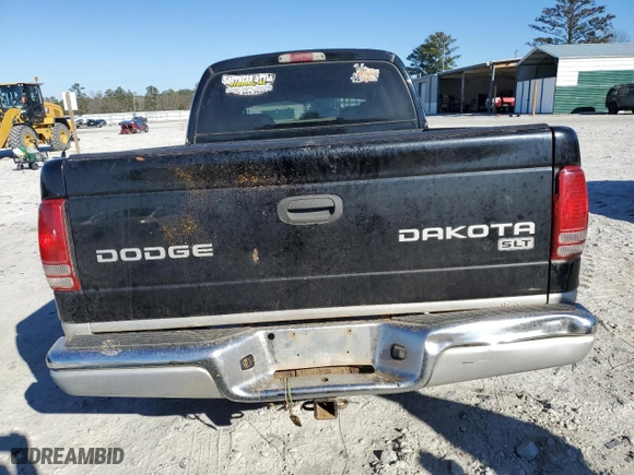 2003 Dodge Dakota SLT with VIN 1D7HG48N73S314474, listed as a Copart auction lot 86333714 with 308,006 mi miles and Salvage Title. Bid and sale history available at carsss.com. Image 6.