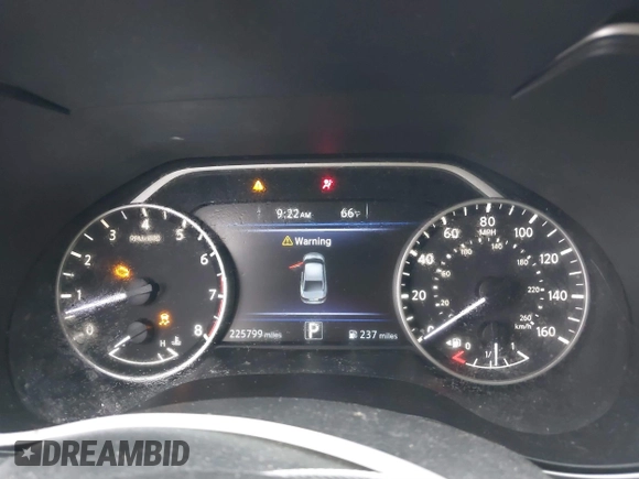 2017 Nissan Maxima S with VIN 1N4AA6AP0HC413164, listed as a IAAI auction lot 41497747 with 225,799 mi miles and . Bid and sale history available at DreamBid. Image 7.