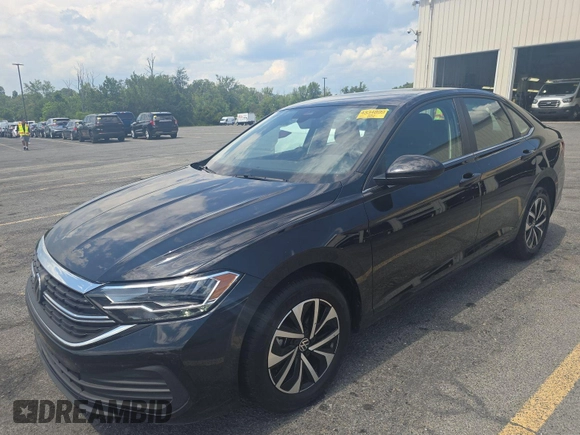 2024 Volkswagen Jetta S with VIN 3VW5M7BU6RM050864, listed as a IAAI auction lot 42854244 with 23,681 mi miles and . Bid and sale history available at DreamBid. Image 20.