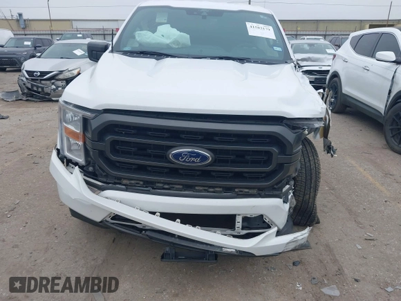 2021 Ford F-150 XL with VIN 1FTFW1E54MKD21620, listed as a IAAI auction lot 41583179 with 41,850 mi miles. Bid and sale history available at carsss.com. Image 6.