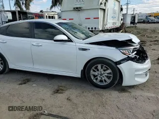 2018 Kia Optima LX with VIN 5XXGT4L39JG249982, listed as a Copart auction lot 85905544 with 91,650 mi miles and Salvage Title. Bid and sale history available at carsss.com. Image 10.
