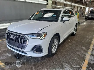 2023 Audi Q3 S line Premium with VIN WA1DECF37P1108975, listed as a IAAI auction lot 42796417 with 58,193 mi miles and . Bid and sale history available at DreamBid. Image 7.