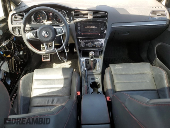 2019 Volkswagen Golf GTI S with VIN 3VW5T7AU7KM029516, listed as a Copart auction lot 53509345 with 10,221 mi miles and Salvage Title. Bid and sale history available at carsss.com. Image 8.