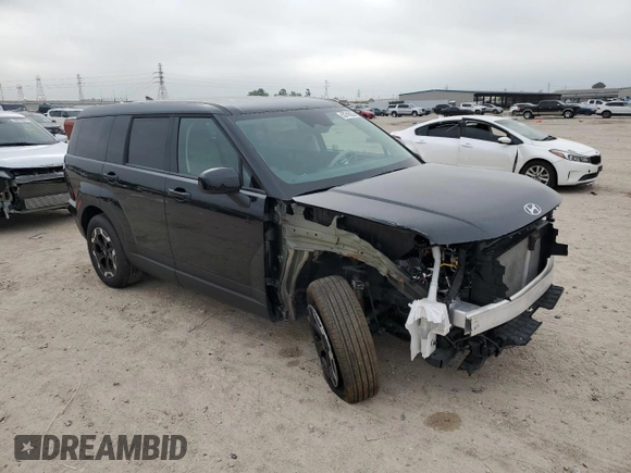 2024 Hyundai Santa Fe SE with VIN 5NMP14GL5RH055401, listed as a Copart auction lot 50745025 with 7,694 mi miles and Salvage title. Bid and sale history available at DreamBid. Image 4.