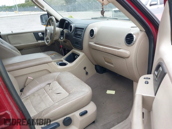 2004 Ford Expedition Eddie Bauer z VIN 1FMPU17L04LA25831, wystawiony jako IAAI lot #41888552 z przebiegiem 201 801 mil mil oraz . Historia ofert i sprzedaży dostępna na DreamBid. Obrazek 5.