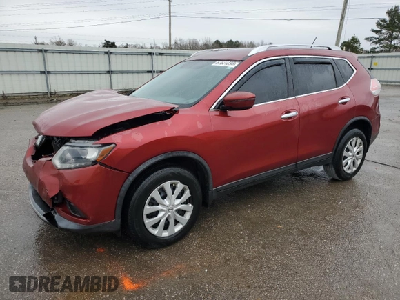 2016 Nissan Rogue S with VIN KNMAT2MT9GP632928, listed as a Copart auction lot 87651395 with 85,793 mi miles and Salvage Title. Bid and sale history available at carsss.com. Image 1.