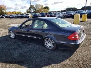 2003 Mercedes-Benz E-Class 5.0L with VIN WDBUF70J53A141452, listed as a Copart auction lot 75902244 with 0 mi miles and Salvage Title. Bid and sale history available at carsss.com. Image 2.