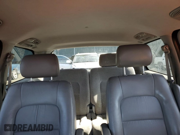 2004 Kia Sedona LX with VIN KNDUP131646582289, listed as a Copart auction lot 47321625 with 207,453 mi miles and Salvage Title. Bid and sale history available at carsss.com. Image 10.
