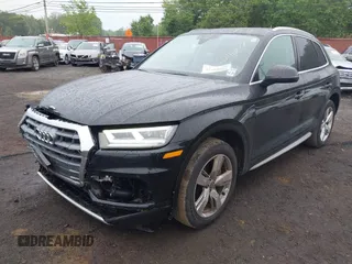 2019 Audi Q5 Premium Plus with VIN WA1BNAFY0K2079460, listed as a IAAI auction lot 42468889 with 89,306 mi miles and . Bid and sale history available at DreamBid. Image 19.