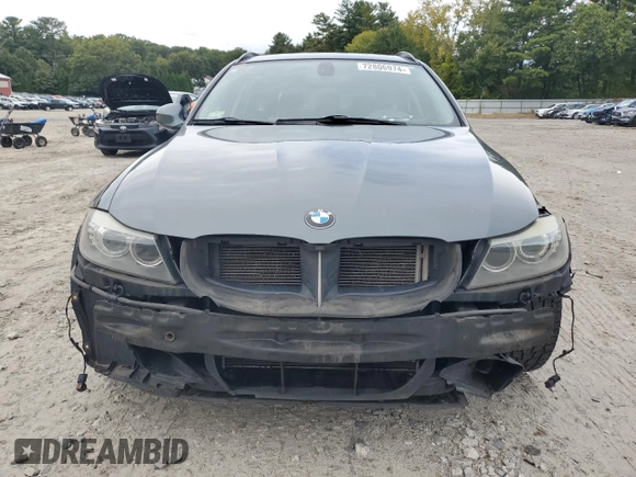 2011 BMW 3 Series 328i xDrive with VIN WBAUU3C51BA541857, listed as a Copart auction lot 72806974 with 120,289 mi miles and Clean Title. Bid and sale history available at DreamBid. Image 5.