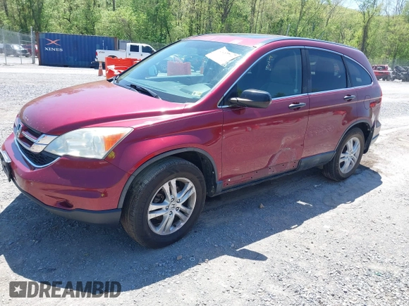 2010 Honda CR-V EX with VIN 5J6RE4H5XAL016684, listed as a IAAI auction lot 42137760 with 209,499 mi miles. Bid and sale history available at carsss.com. Image 18.