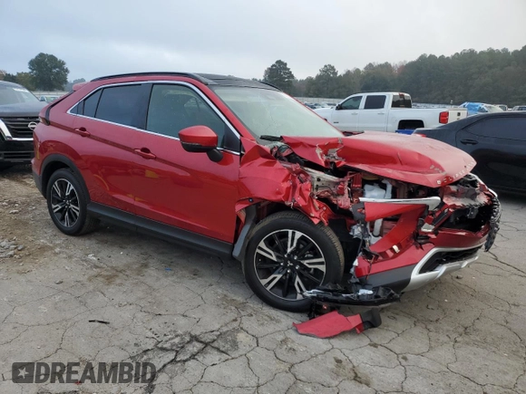 2024 Mitsubishi Eclipse Cross SE z VIN JA4ATWAA6RZ041287, wystawiony jako Copart lot #52700725 z przebiegiem 9 267 mil mil oraz Szkoda całkowita • Salvage title. Historia ofert i sprzedaży dostępna na DreamBid. Obrazek 4.
