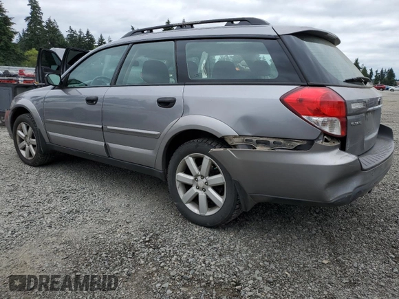2009 Subaru Outback Special Edition with VIN 4S4BP61C197312795, listed as a Copart auction lot 60728355 with 117,013 mi miles and Salvage title. Bid and sale history available at DreamBid. Image 2.
