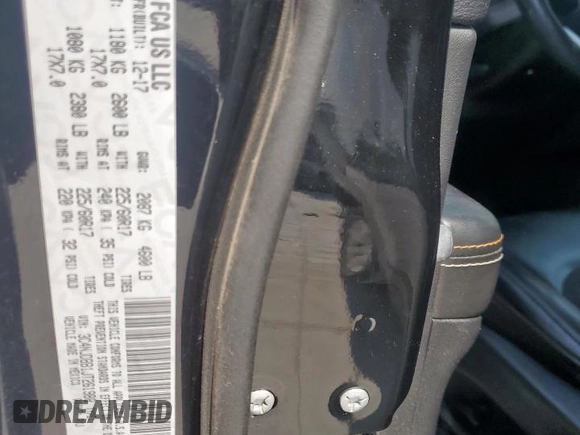 2018 Jeep Compass Latitude with VIN 3C4NJDBB1JT261988, listed as a Copart auction lot 60912235 with 67,929 mi miles and Salvage title. Bid and sale history available at DreamBid. Image 13.