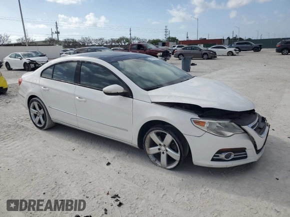 2012 Volkswagen CC Lux Plus PZEV with VIN WVWHP7AN8CE510380, listed as a Copart auction lot 54218685 with 103,419 mi miles and Clean Title. Bid and sale history available at carsss.com. Image 4.