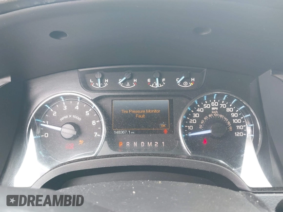 2012 Ford F-150 XL with VIN 1FTFX1EF3CFA45752, listed as a IAAI auction lot 42488331 with 148,367 mi miles and . Bid and sale history available at DreamBid. Image 7.