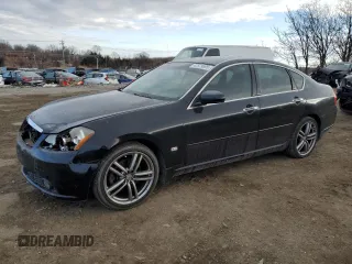 2007 Infiniti M Sport z VIN JNKAY01E97M310317, wystawiony jako Copart lot #42579695 z przebiegiem 127 063 mil mil oraz Szkoda całkowita • Salvage title. Historia ofert i sprzedaży dostępna na DreamBid. Obrazek 1.