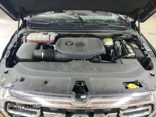 2025 Ram 1500 Big Horn with VIN 1C6SRFFPXSN591196, listed as a Copart auction lot 52577325 with 14,036 mi miles and Salvage Title. Bid and sale history available at carsss.com. Image 11.
