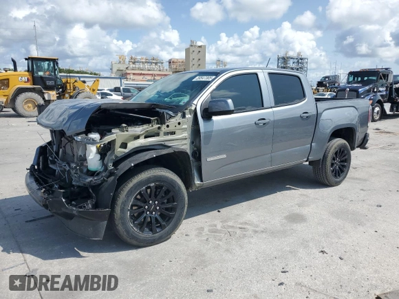 2022 GMC Canyon 2WD Elevation with VIN 1GTG5CEN2N1320394, listed as a Copart auction lot 59547305 with Not provided miles and Salvage title. Bid and sale history available at DreamBid. Image 1.