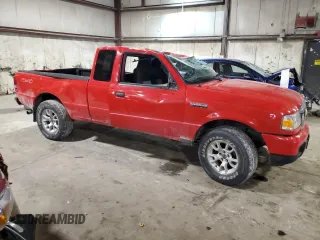 2007 Ford Ranger XLT with VIN 1FTZR45E17PA40548, listed as a Copart auction lot 45666215 with 106,373 mi miles and Salvage Title. Bid and sale history available at carsss.com. Image 4.