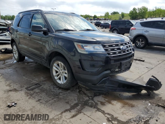 2017 Ford Explorer with VIN 1FM5K8B80HGC61676, listed as a Copart auction lot 59983645 with 130,899 mi miles and Salvage title. Bid and sale history available at DreamBid. Image 4.