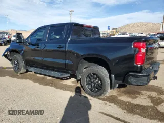 2021 Chevrolet Silverado 1500 LT Trail Boss with VIN 1GCPYFEL7MZ172461, listed as a Copart auction lot 46860225 with 41,742 mi miles and Salvage Title. Bid and sale history available at DreamBid. Image 2.