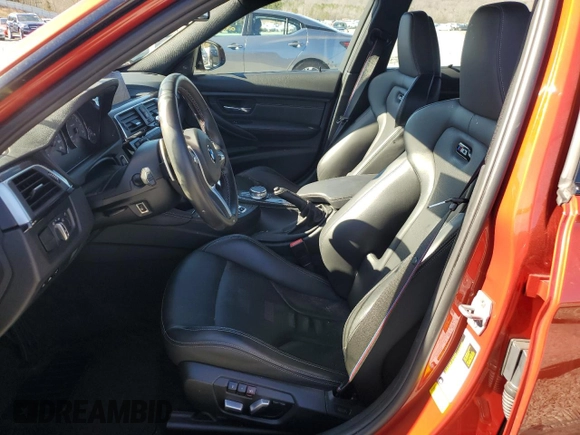 2018 BMW M3 with VIN WBS8M9C52J5L00719, listed as a Copart auction lot 40472924 with 35,672 mi miles. Bid and sale history available at carsss.com. Image 7.