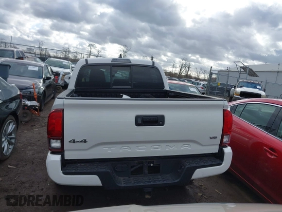 2022 Toyota Tacoma SR with VIN 3TMCZ5ANXNM457736, listed as a IAAI auction lot 41708016 with 44,351 mi miles and . Bid and sale history available at DreamBid. Image 17.
