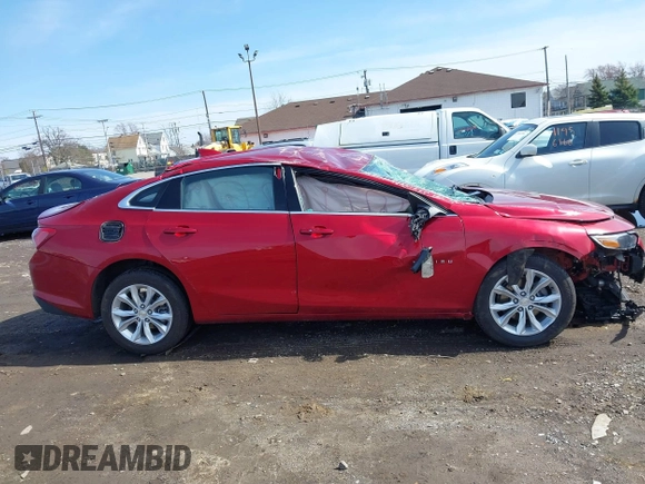 2022 Chevrolet Malibu LT with VIN 1G1ZD5ST4NF104245, listed as a IAAI auction lot 41936539 with 21,697 mi miles and . Bid and sale history available at DreamBid. Image 13.