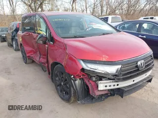 2023 Honda Odyssey Sport z VIN 5FNRL6H70PB014642, wystawiony jako IAAI lot #41094317 z przebiegiem 34 596 mil mil oraz . Historia ofert i sprzedaży dostępna na DreamBid. Obrazek 1.