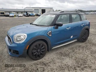 2020 MINI Countryman Cooper S with VIN WMZYW7C08L3L75384, listed as a Copart auction lot 72835914 with 42,584 mi miles and Salvage Title. Bid and sale history available at carsss.com. Image 1.