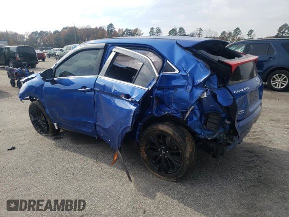 2020 Mitsubishi Eclipse Cross LE with VIN JA4AS4AA7LZ017403, listed as a Copart auction lot 82780954 with Not provided miles and Salvage title. Bid and sale history available at DreamBid. Image 2.