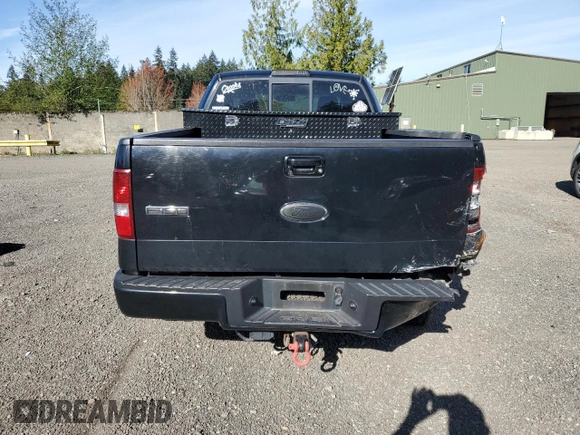 2008 Ford F-150 XLT with VIN 1FTPX14V18FB99414, listed as a Copart auction lot 52783195 with 198,050 mi miles and Clean Title. Bid and sale history available at carsss.com. Image 6.