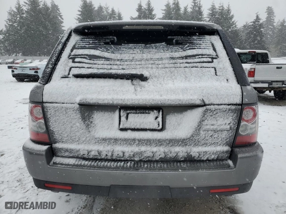 2011 Land Rover Range Rover Sport HSE LUX with VIN SALSK2D48BA283202, listed as a Copart auction lot 45420605 with NaN miles and Salvage Title. Bid and sale history available at carsss.com. Image 6.
